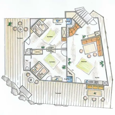 Prázdninový dům Ferienhaus Piburg Oetz